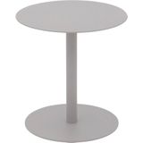 Goossens Salontafel Noah rond, metaal grijs, modern design, 40 x 42 x 40 cm