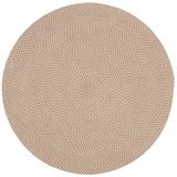 Kave Home Rodhe, Rodhe rond vloerkleed van 100% pet in beige, Ø 150 cm