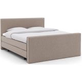 Goossens Boxspring Nomade Steppe incl. voetbord