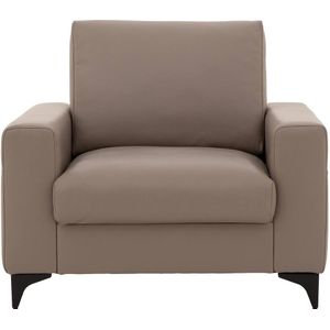 Goossens Excellent Loveseat Tailor, Fauteuil zitdiepte 57 cm (arm 1, 18 cm breed met poot)