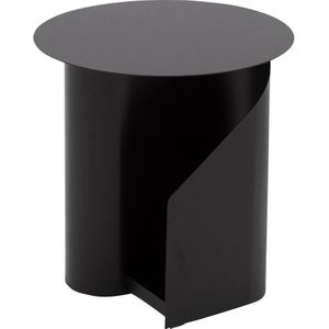 Goossens Kleinmeubel Viv, metaal zwart,, 45 x 47 x 45 cm