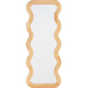 Goossens - Sireen - Wandspiegel - 60 x 150 cm - Houten Lijst - Helder Spiegelglas