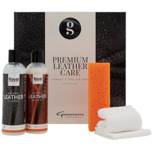 Goossens Onderhoudsmiddel Premium Leather Care Kit, Tbv gewaxt/geolied leder (grand classic/vintage)