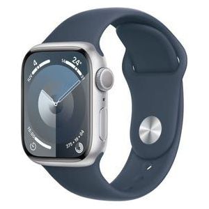 Apple Watch S9 GPS 41mm Silver Storm Blue Sportband  M/L