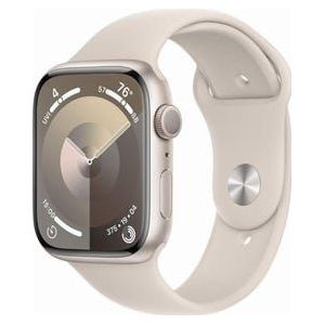 Apple Watch S9 GPS 45mm Starl Starl Sportband S/M