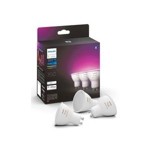 Philips HUE WHITE AND COLOR AMBIANCE 4.3W GU10 EUR 3-PACK