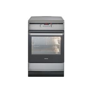 Inventum VFI6042RVS - Vrijstaand inductie fornuis - Elektrische oven - 4 kookzones - 60 cm - 65 liter - RVS/Zwart