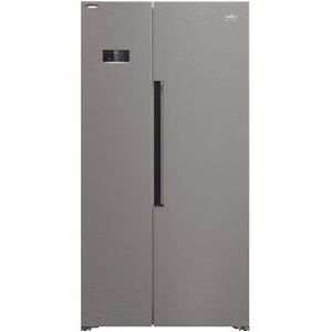 Beko GN1603140ZHXBN - Amerikaanse koelkast Zilver