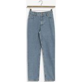 Sissy-Boy - Perry - Blauwe Mid-rise Loose Fit Jeans