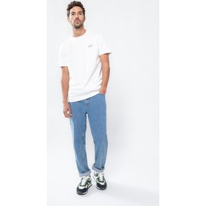 Sissy-Boy - Perry - Blauwe Mid-rise Loose Fit Jeans