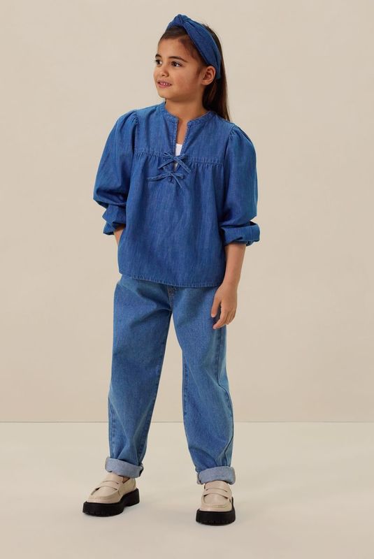 Sissy-Boy - Denim Pull On Broek - Blauw - Jeans