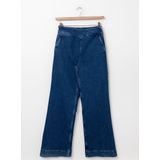 Sissy-Boy - High Waist Wide Leg Jeans - Donkerblauw