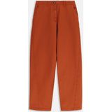 Jeans - Donkeroranje - Mid Waist Tapered Leg