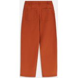 Jeans - Donkeroranje - Mid Waist Tapered Leg