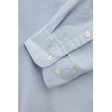 Overhemd - Blauw - Katoenen Oxford