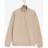 Sissy-Boy - Beige - Sweater - Met Rits