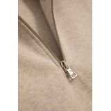 Sissy-Boy - Beige - Sweater - Met Rits