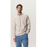 Sissy-Boy - Beige - Sweater - Met Rits