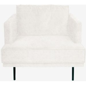 The Duchess Bouclé Loveseat Ecru