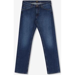 LEE blauwe mid-rise straight fit jeans