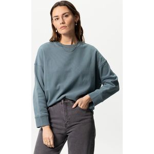 Groenblauwe Oversized Sweater