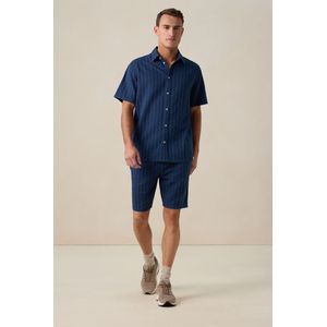 Sissy-Boy - Donkerblauw - Korte Broek - Gestreept