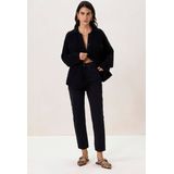 Zwarte high waist slim fit jeans