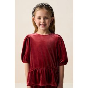 Rood velvet t-shirt