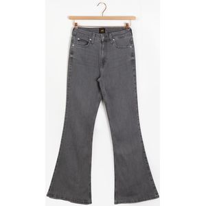 Lee Breese Grijze High Waist Flared Jeans