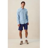 Sissy-Boy - Chambray Overhemd - Lichtblauw - Lange Mouwen - Regular Fit