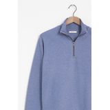 Sissy-Boy - Sweater - Blauw - Met Rits