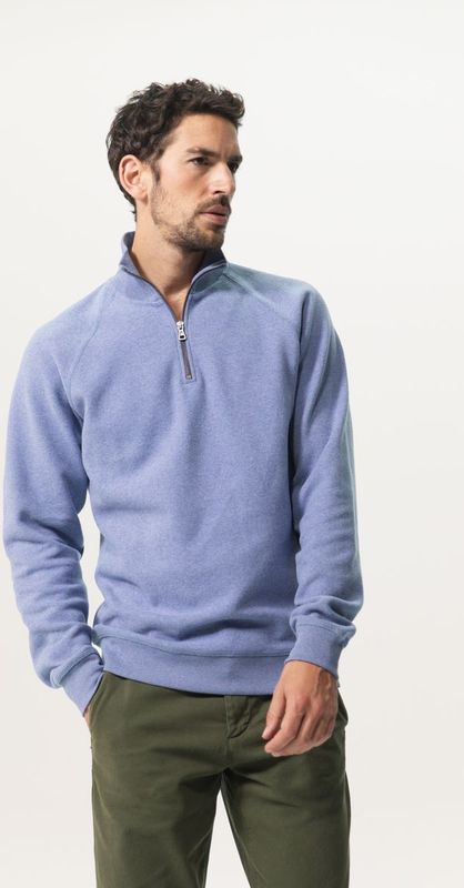 Sissy-Boy - Sweater - Blauw - Met Rits