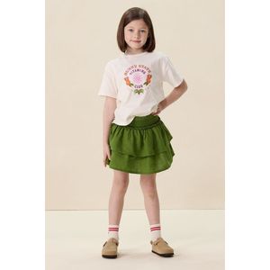 Sissy-Boy - A-lijn Rok - Groen - Katoen - Korte Lengte