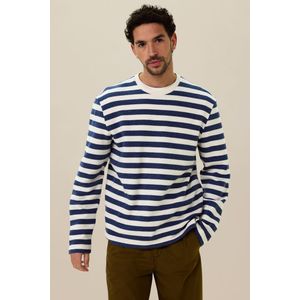 PRE-ORDER: Blauwe gestreepte sweater