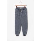 Sissy-Boy - Grijze Denim Pull On Broek - Met Aantrekkoorden