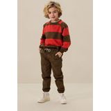 Sissy-Boy - Donkerbruine pull on broek met aantrekkoorden