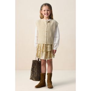 Witte fluffy spencer