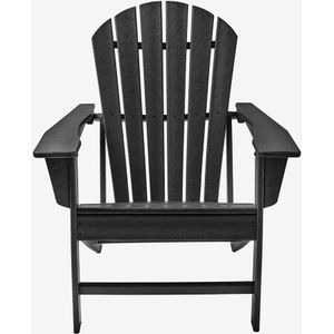 Zwarte Fanback Chair