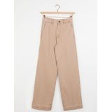 Sissy-Boy - High Waist Wide Leg - Jeans - Beige