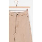 Sissy-Boy - High Waist Wide Leg - Jeans - Beige