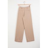 Sissy-Boy - High Waist Wide Leg - Jeans - Beige