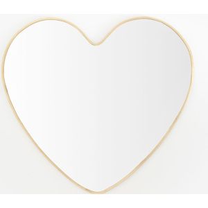 Grote gouden hartjes spiegel