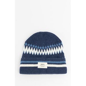 BARTS Blauwe Beanie Met Strepen