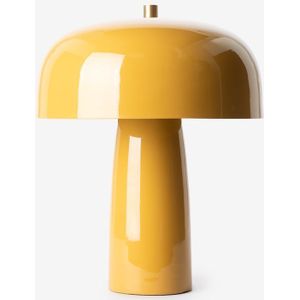 PRE-ORDER: Gele cupola tafellamp