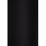 Zwarte mid waist wide leg pantalon