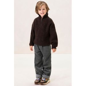 Blauwe Corduroy Pull On Broek