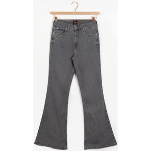 Lee Breese Grijze High Waist Flared Jeans