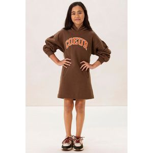 Sissy-Boy - Sweatjurk - Bruin - Artwork op de Borst - Lange Mouwen - Capuchon
