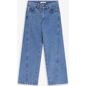 Blauwe Denim Wide Leg Jeans