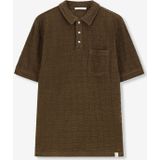 Sissy-Boy - Donkergroene Polo - Badstof - Korte Mouwen